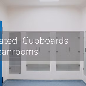 Integrated Cupboards for Cleanrooms | MRC & Biologics Modular Cleanrooms