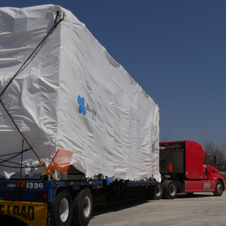 Modular Facility Being Shipped